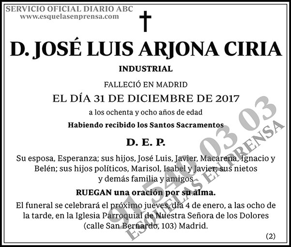 José Luis Arjona Ciria